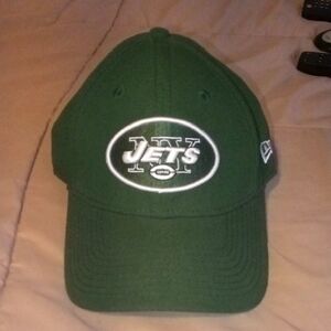 New York Jets Green NFL Football New Era 9FORTY Adjustable Velcro Strap Hat